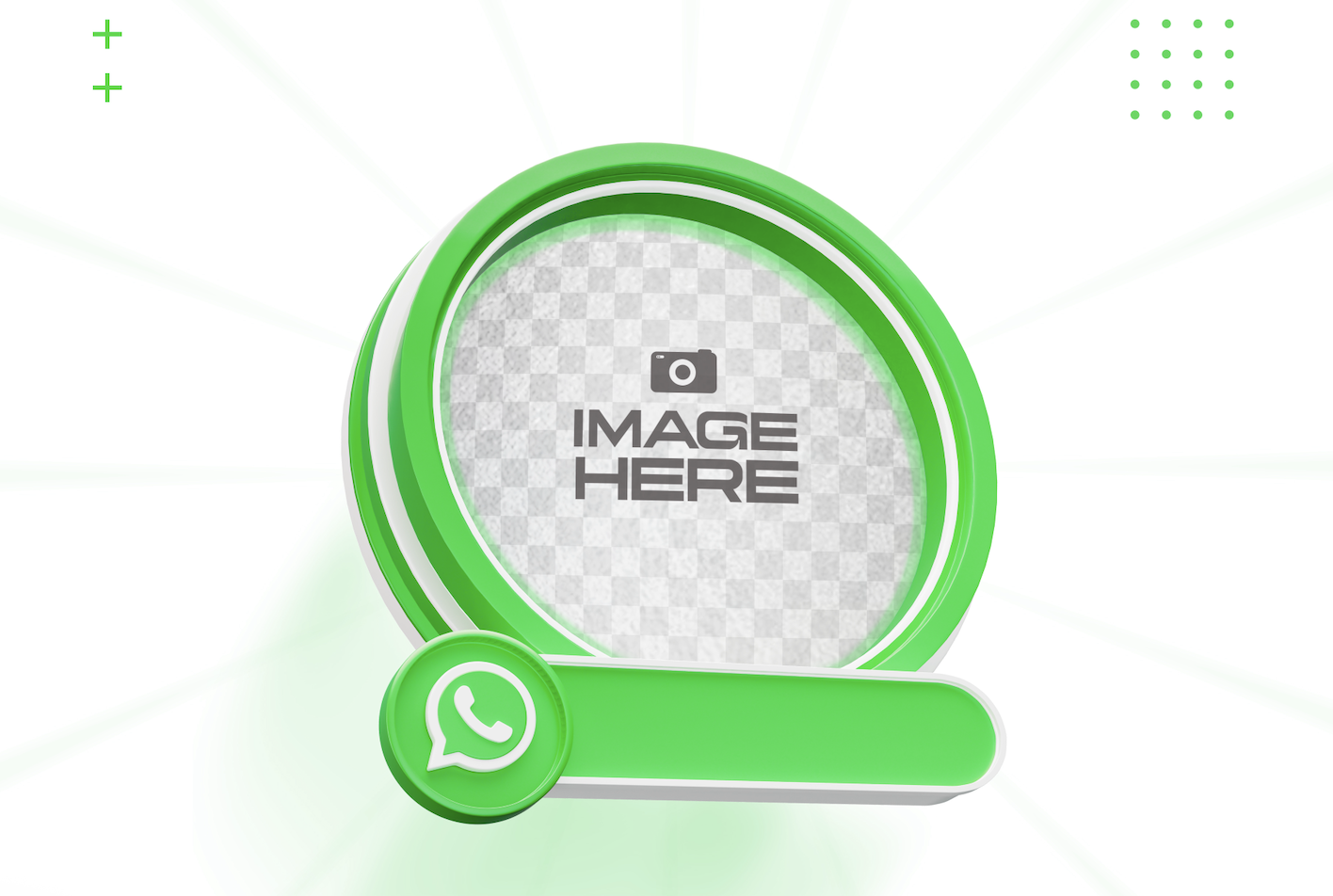 WhatsApp DP frame preview